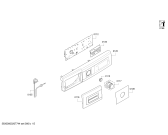 Схема №1 WLT20460BY, Serie 6 с изображением Модуль управления, запрограммированный для стиральной машины Bosch 11025326