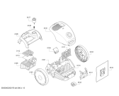 Схема №2 BGL2UB11CH GL-20 с изображением Крышка для пылесоса Bosch 11017267