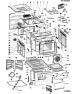 Схема №1 FB56CWH (F026992) с изображением Обшивка для электропечи Indesit C00087252