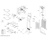Схема №2 SXSVZFCPS с изображением Контейнер для холодильника Bosch 00744522