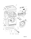 Схема №1 BIWMHG71484EU (F156059) с изображением Пластинка для стиральной машины Indesit C00533751