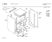 Схема №3 SMS8150 с изображением Передняя панель для посудомоечной машины Bosch 00287170