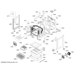 Схема №2 HES5053C с изображением Мотор вентилятора для плиты (духовки) Bosch 00678630