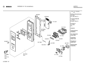 Схема №2 HMG8501 с изображением Переключатель для микроволновки Bosch 00167173
