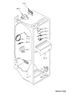 Схема №3 KSDN 5060/A SW с изображением Заглушка для холодильника Whirlpool 481244069229