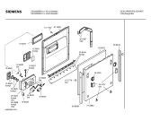 Схема №2 SE59590RK с изображением Передняя панель для посудомойки Siemens 00352669