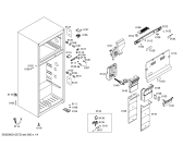 Схема №1 KDN36A78 с изображением Дверь для холодильной камеры Bosch 00246052