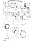 Схема №1 AWOE 8748 GG с изображением Обшивка для стиралки Whirlpool 480111103396