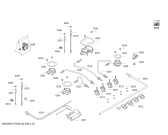 Схема №1 PPH616B21A ENC.PPH616B21A 3G+1W BO T60F 2011 с изображением Варочная панель для духового шкафа Bosch 00689213