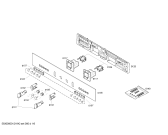 Схема №1 B6734N0NL с изображением Болт для духового шкафа Bosch 00611591