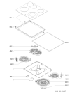 Схема №1 PCTHR 6042 NE с изображением Втулка для плиты (духовки) Whirlpool 481010908650