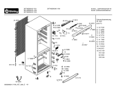 Схема №2 3KF4836N с изображением Дверь для холодильника Bosch 00244815