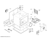 Схема №4 EE214115 с изображением Декоративная панель для плиты (духовки) Bosch 00218824