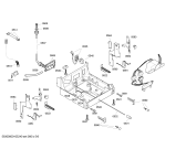 Схема №2 SF6CFE1GB с изображением Рамка для посудомоечной машины Bosch 00431586