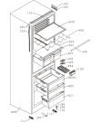 Схема №1 KK290 (294039, HZI2926) с изображением Ящичек для холодильника Gorenje 287887