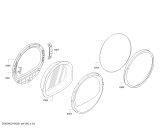 Схема №2 WTW86575EX EcoLogixx 7 S с изображением Рама люка для сушилки Bosch 00748147