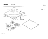 Схема №1 CM3012 с изображением Стеклокерамика для плиты (духовки) Bosch 00203073