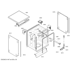 Схема №3 SGS67L05GB с изображением Панель управления для посудомойки Bosch 00669671