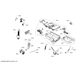 Схема №1 WD200140 с изображением Кнопка для стиральной машины Bosch 00638055