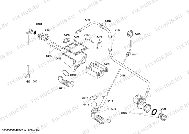 Схема №2 WFP1000B7 с изображением Силовой модуль для стиралки Bosch 00669894