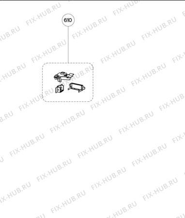 Взрыв-схема вытяжки Electrolux IHGL9040CN - Схема узла Accessories