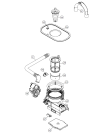 Схема №1 D605 NO   -vit (176975, DW20.1) с изображением Сенсорная панель для посудомоечной машины Gorenje 261321