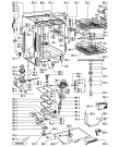 Схема №1 ADG 934 WH с изображением Панель для электропосудомоечной машины Whirlpool 481245379615