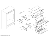 Схема №3 B36BT930NS, Bosch с изображением Соединительный элемент для холодильника Bosch 12025053