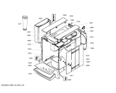 Схема №5 TK64F09 Surpresso S45 с изображением Панель для кофеварки (кофемашины) Siemens 00498920