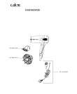 Схема №1 CV5318C0/1Z0 с изображением Насадка для фена Calor CS-00137127