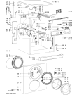 Схема №2 AWO/D 6891 WP с изображением Обшивка для стиральной машины Whirlpool 480111103875