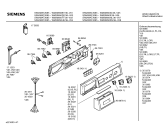 Схема №1 WM20850NL SIWAMAT 2085 с изображением Панель управления для стиральной машины Siemens 00350384