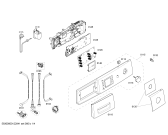 Схема №1 WAE28464SN Bosch Maxx 6 с изображением Панель управления для стиральной машины Bosch 00660055