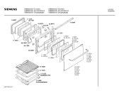 Схема №2 HB88280 с изображением Вкладыш в панель для плиты (духовки) Siemens 00273395