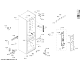Схема №2 KG39NAI21R Siemens с изображением Дверь морозильной камеры для холодильной камеры Siemens 00774088