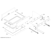 Схема №1 WDC36JP с изображением Панель выдвижного ящика для духового шкафа Bosch 00688216