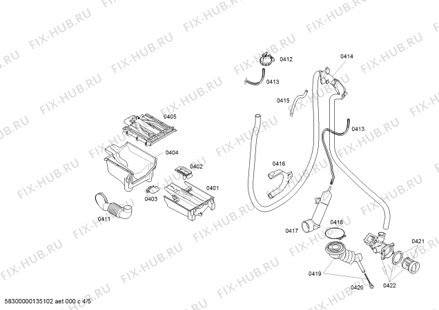 Схема №1 WM14S4FF S14.4F с изображением Крышка для стиралки Siemens 00681471