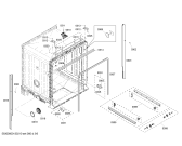 Схема №1 SHE5AM02UC с изображением Панель управления для посудомойки Bosch 00680461