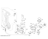 Схема №3 1KDW64006 с изображением Кнопка для электропосудомоечной машины Bosch 00627241