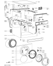 Схема №1 AWO 415 WA с изображением Микромодуль для стиралки Whirlpool 480111104932