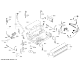 Схема №2 SMS40D02EU с изображением Силовой модуль запрограммированный для посудомоечной машины Bosch 00657770