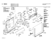 Схема №1 SMS5072FF с изображением Панель для посудомойки Bosch 00281893
