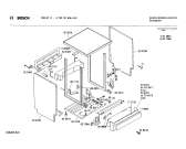 Схема №1 0730101639 SMS6112 с изображением Панель для посудомоечной машины Bosch 00116137