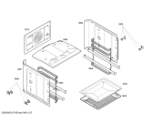 Схема №2 HBA56S550E с изображением Модуль управления, запрограммированный для плиты (духовки) Bosch 00700223