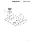 Схема №3 RF114PXSQ с изображением Обшивка для плиты (духовки) Whirlpool 482000011628
