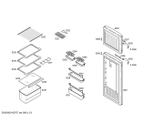 Схема №1 KSVMI3Q1 KT2010S с изображением Дверь для холодильника Bosch 00243167