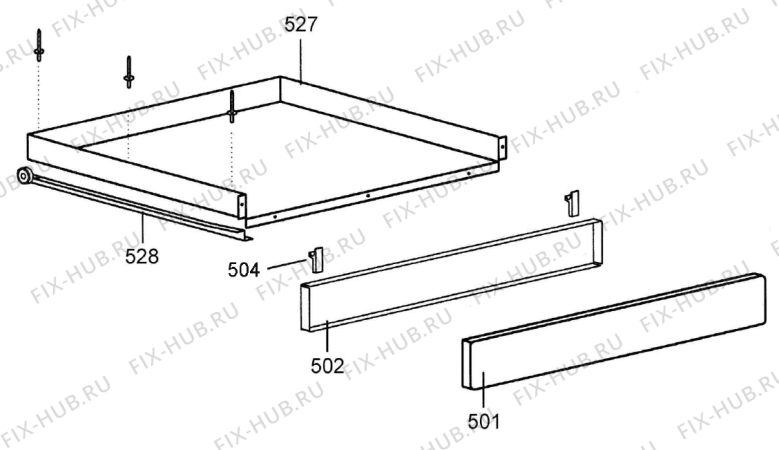 Взрыв-схема вытяжки Gorenje VISION SPECTRA S7400 U840A02X SE   -SS B-I (900002847, U840A02X) - Схема узла 04