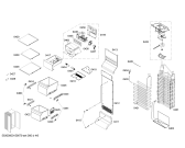 Схема №1 KAD63A70AU с изображением Льдогенератор для холодильной камеры Bosch 00706038
