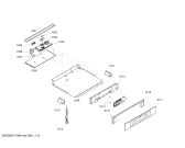 Схема №2 SEMW302BP с изображением Панель для духового шкафа Bosch 00477004
