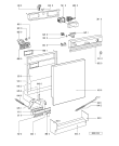 Схема №1 ADL 863/2 WH с изображением Прерыватель для посудомоечной машины Whirlpool 481228228228